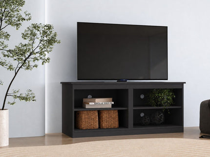 TV Stand For TVs Up To 50" With Open Shelves And Cable Management