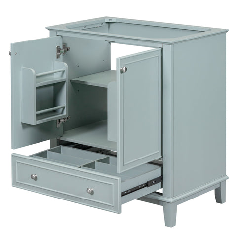 Modern Bathroom Vanity Base Only With Doors And Drawer