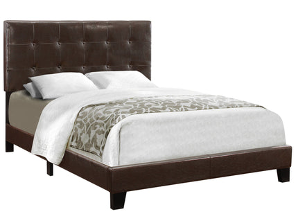 Bed, Upholstered, Frame Only, Transitional