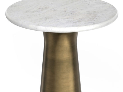 Nicollette - Side Table - Antique Brass