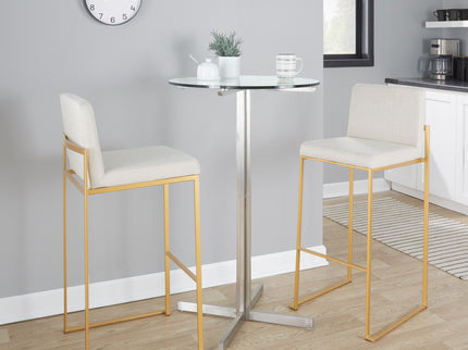 Fuji - Contemporary Design High Back Barstool