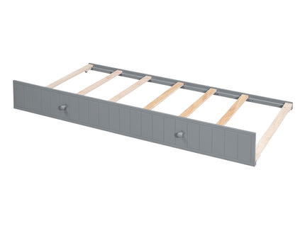 Daybed With Storage Arms, Trundle And Charging Station