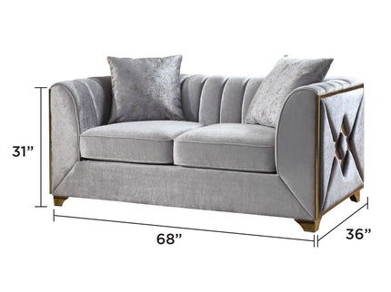 Velencia - Modern Style Loveseat