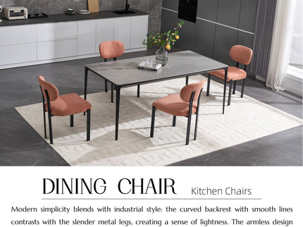 Dining Armless Chairs (Set of 2)
