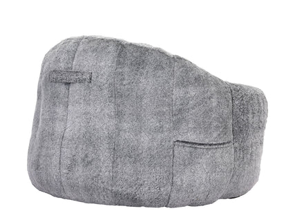 Beanbag Chair, Beanbag Sofa Chair With Armrests Stuffed High Density Foam