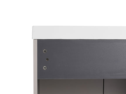 Modern Freestanding Bathroom Vanity With Soft Close Cabinet Doors