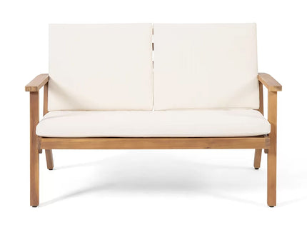 Avacyn - Outdoor Acacia Wood 4 Seater Chat Set With Cushions
