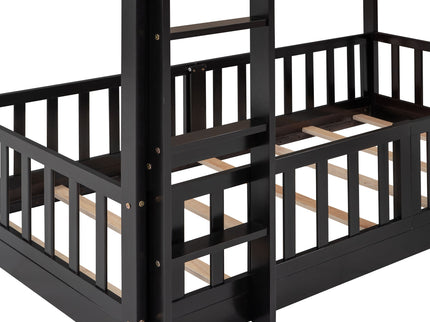 Bunk Bed With Convertible Ladder And Slide