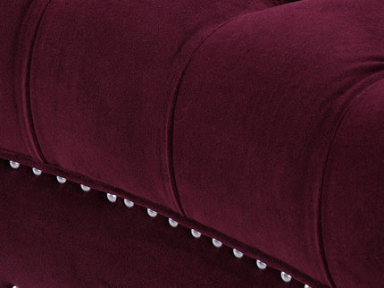 La Rosa - Victorian Chesterfield Loveseat