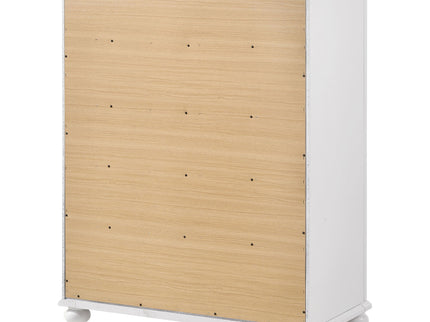 Randall - 5 Drawer Chest - White