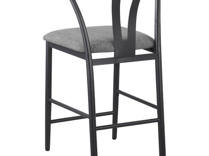 Tazman - Counter Height Dining Side Chair (Set of 2) - Gray