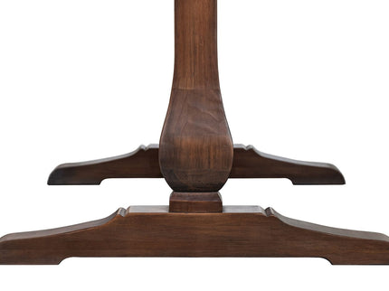 Whitmore - Trestle Dining Table - Dark Brown