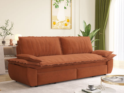 Queen Pull Out Sofa Bed, 3 In 1 Convertible Sleeper Sofa