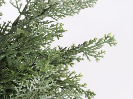 Realistic Artificial Cypress Tree, UV Resistant Indoor / Outdoor Topiary Plant For Decoration - Green Leaves