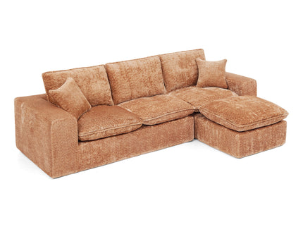 Sectional Sofa With Moveable Ottoman