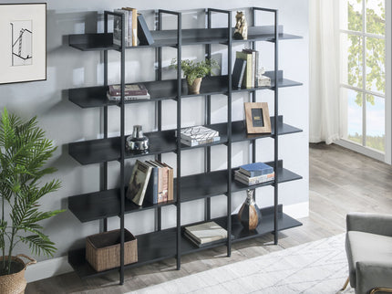 Vintage Industrial 5 Tier Bookcase