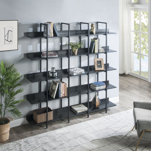 Vintage Industrial 5 Tier Bookcase