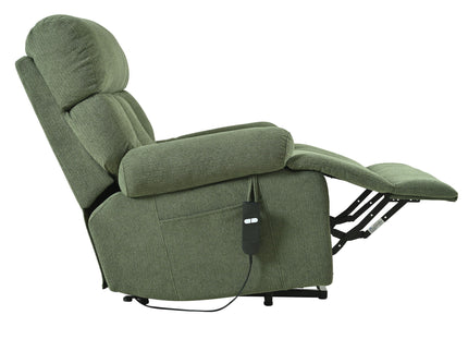 Oversized Power Lift Recliner Chai With Remote Control, Side Pocket, Spacious Seat