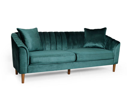 Contemporary 3 Seater Sofa With Accents