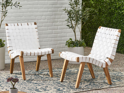 Charlotte - Lounge Chair - White