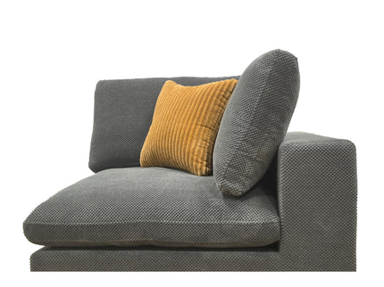 Custom Configuration Modular Sectional & Toss Pillows