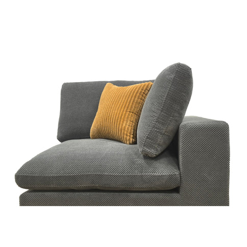Custom Configuration Modular Sectional & Toss Pillows