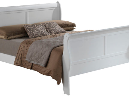 Panel Sleigh Bed