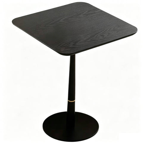 Modern Square Coffee Table And Computer Desk - Black / Gold
