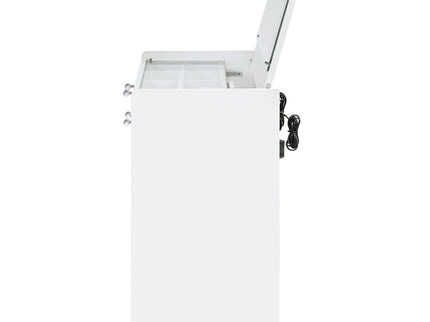Ayuba - 3 Drawer Makeup Vanity Table With Mirror And Stool
