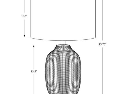 Table Lamp, Lighting, Ceramic, Contemporary - Cream