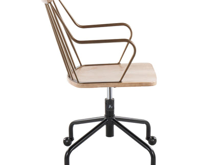Preston - Farmhouse Adjustable Office Chair
