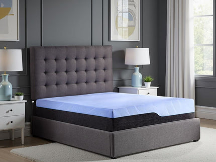 Refresh - 12" Hybrid Cooling Fast Responding Latex Foam And Coil Mattress