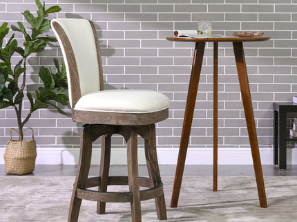 Henry - Armless Swivel Counter Height Bar Stool