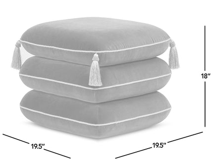 Monarch - Squared Upholstered Ottoman