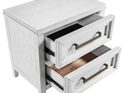 Avril - 2 Drawer Nightstand - White