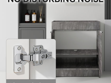 Freestanding Bathroom Vanity Cabinet With Soft Close Doors, Cabinet Only