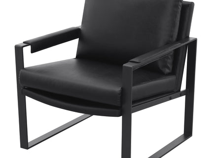 Goldbriar - Upholstered Track Arm Accent Chair - Black