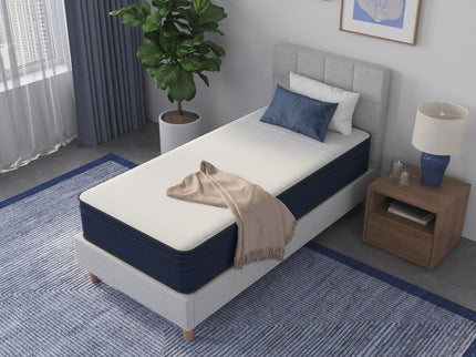10" Medium Firm Euro Top Hybrid Cooling Gel Infused Pocket Spring And Memory Foam Mattress