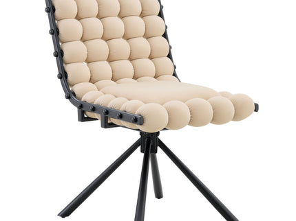 Puffy Bubble, Ball Chain Dining Chairs For Dining Room (Set of 2)