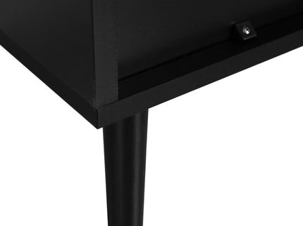 3 Drawer Cabinet, Suitable For Bedroom - Black