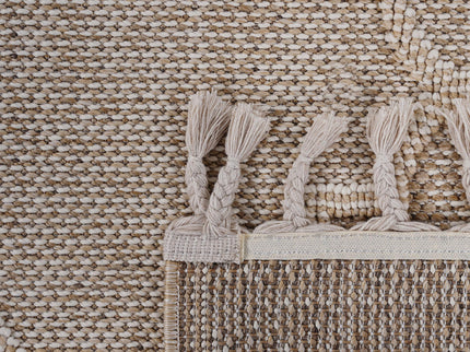 Guros - 8' X 10' Trellis Indoor / Outdoor Area Rug - Cream