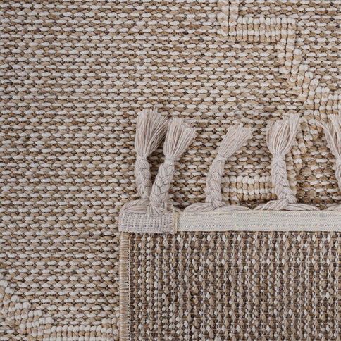 Guros - 6' X 9' Trellis Indoor / Outdoor Area Rug - Cream
