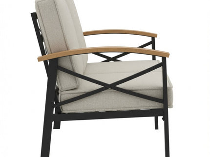 Outdoor Loveseat With Washable Cushions
