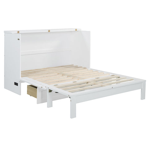 Murphy Bed With Large Drawers