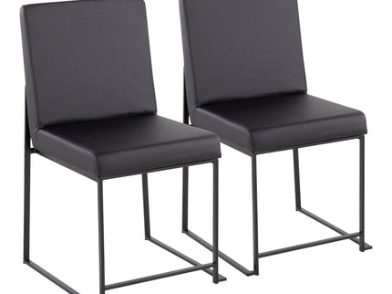 Fuji - Contemporary Modern Elegance With High Back Dining Chair (Set of 2)