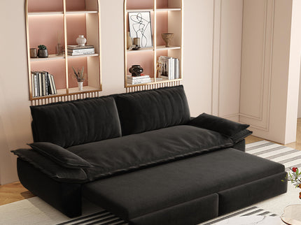 Queen Pull Out Bed, 3 In 1 Convertible Sleeper Sofa
