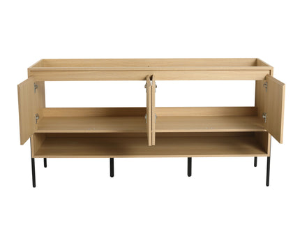 Freestanding Bathroom Vanity & Soft Close Cabinet Doors