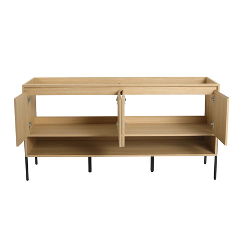 Freestanding Bathroom Vanity & Soft Close Cabinet Doors