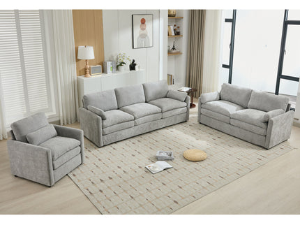 Cozy Sofa Set Oversized Comfy Cloud Sofa With Double Cushion