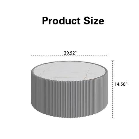 Cylindrical Coffee Table